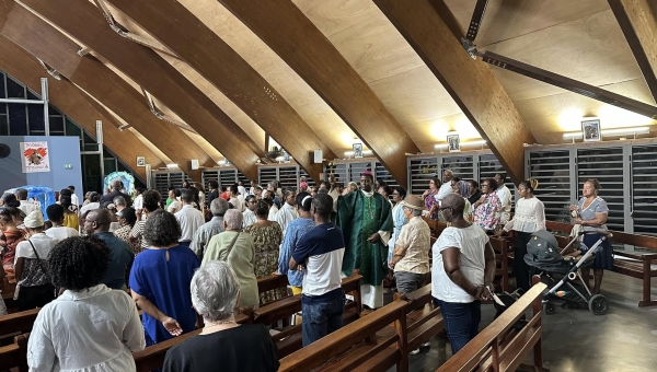 Cérémonie de désacralisation de l’ancienne église de Goyave